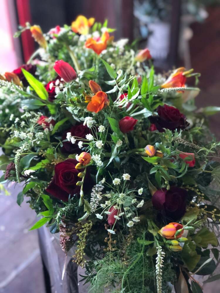 Funeral Casket Flowers
