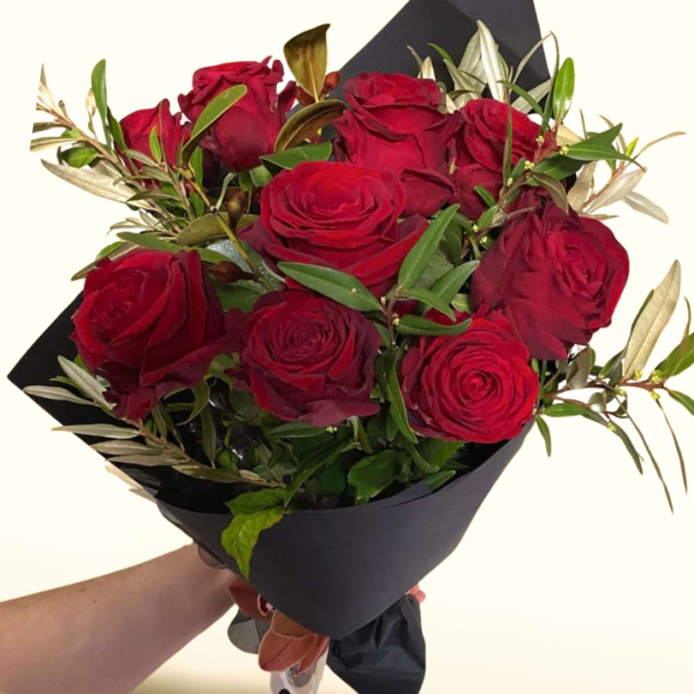 Red Rose Flower Bouquet